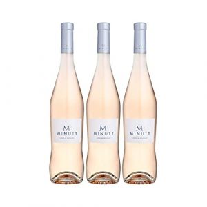 Côtes de Provence M de Minuty Rosé 2020 - Château Minuty - Vin AOC Rosé de Provence - Lot de 3x75cl - Cépages Grenache, Syrah (Wine And More, neuf)