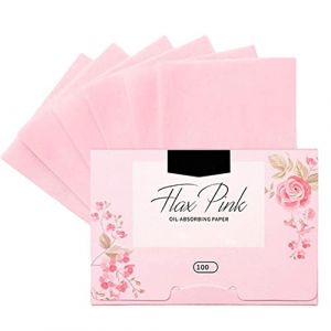 Feuille absorbante de film de contr&ocirc;le de papier buvard de maquillage 100 pi&egrave;ces huileuses, papier de maquillage (Jiayang Hongye Trading, neuf)