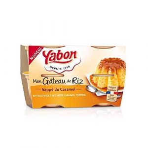 YABON - G&acirc;teau Riz Caramel 600G - Lot De 4 - livraison offerte (A TA PORTE, neuf)