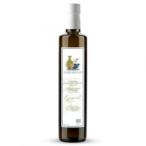 TOPLOUSIO Huile d&rsquo;Olive Vierge Extra 500 ml 100% Koroneiki de Gr&egrave;ce, Press&eacute;e &agrave; Froid, Go&ucirc;t Fruit&eacute; & Doux &ndash; Origine Ancienne Olympie &ndash; Parfaite pour Salades, P&acirc;tes & Cuisine M&eacute;diterran&eacute;enne (TOPLOUSIO, neuf)