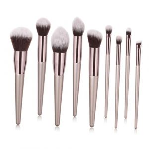 Healeved 9pi&egrave;ces Coffret De Maquillage Avec Pinceaux Professionnels Poudre Et Cosm&eacute;tiques De Pinceaux Pour Femme (Accompany JY, neuf)