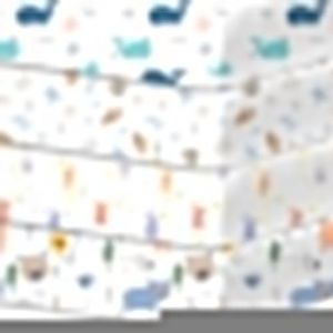 LGL de Draps pour Lit Bébé 4 Pièces 60x120 cm 100% Microfibre Respirante Certifié Oeko-TEX Protège Matelas Amovible et Lavable Motifs Mignons pour Berceau et Matelas Bébé(Parc des Animaux) (SterlingHome, neuf)