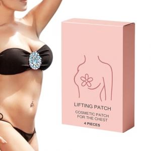 Patch Redressant Poitrine | Patch Poitrine pour Corriger l'Affaissement - 4 Patchs Redressage Soutien Femme Mamelon pour Soutien-Gorge Maillots Sport (yanwg, neuf)