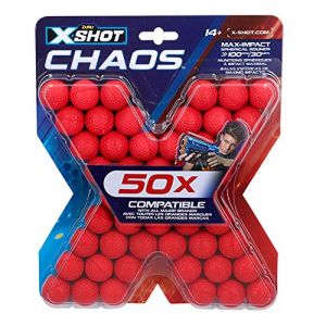 X-Shot Chaos - Fusil &agrave; Billes Blaster 50 munitions (PROTRADE, neuf)