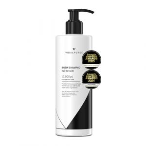 Shampoo Biotine 10000 mcg Prix du Meilleur Shampooing Traitement Anti-chute 2024/2025 avec Zinc, Saw Palmetto, Fer et Caf&eacute;ine I Shampooing Sans Sulfates, Sans Parab&egrave;nes, Ni Silicones. XXL 400 ml (Hi-tech cosmetic laboratory, neuf)