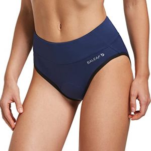 BALEAF Culotte Vélo Rembourrée Short Vélo Femme Cuissard Vélo Femme sous-vêtement de Cyclisme Rembourré avec Gel 3D pour Femmes-Bleu-M (Buyvison Sports Gears, neuf)