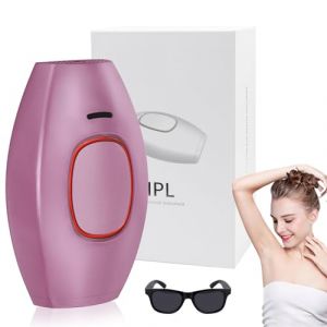 Desing Wish Epilateur Lumiere Pulsee IPL Hair Removal Epilateur laser Homme Femme Épilateur Lumière Pulsée Laser Epilation Definitive avec 5 Niveaux d'Energie 2 Modes pour Visage Corps Bikini Aisselle (Desing wish, neuf)