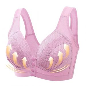 Susenstone Soutiens-Gorge Fermeture Devant Femme Devant Push Up Sport Brassière Confortable Respirant Soutien Gorge Femme Soutien Gorge Soutien-Gorge De Tous Les Jours (⭐⭐⭐⭐⭐Susenstone(Arrivée dans 5-15 jours), neuf)