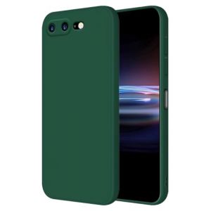 HONLEN Coque pour iPhone 7 Plus/iPhone 8 Plus Protection Étui, (5.5" inches) Liquide TPU Silicone Case Anti Rayures Ultra Mince Souple Cover en Silicone Vert foncé (HONLEN, neuf)
