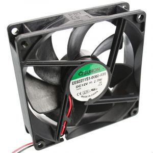 Sunon ventilateur 92 x 92 x 25 mm-a99 eE92251S1 dC 12 v 3000 tours/min - 34 dBA roulement à bille lisse (LEMONA Electronics, neuf)