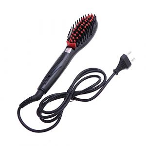 Beaupretty Peigne Lisseur &Eacute;lectrique Avec Brosse Lissante Peigne Lisseur Pour Cheveux Fer Chauffant Anti-br&ucirc;lure Prise Europ&eacute;enne (lorianca, neuf)