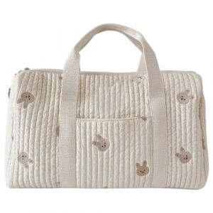 Sac &agrave; langer, bandouli&egrave;re/fourre-tout, joli sac de sport matelass&eacute; en coton avec sangle amovible, capacit&eacute; pour la marche, le shopping, les pique-niques, les voyages (YANGXIAOHUA, neuf)