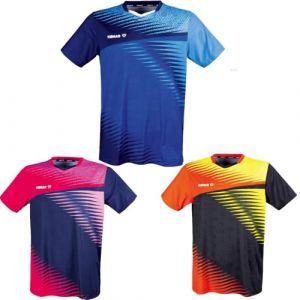 Tibhar T-shirt Azur/Tennis de Table, Rose, M (TT-Shop Ostalb, neuf)