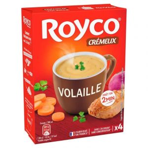 ROYCO - Les Cr&eacute;meuse Cr&egrave;me De Volaille De 60G - Lot De 4 (A TA PORTE, neuf)