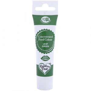 Rainbow Dust - Colorant alimentaire en gel ProGel Rainbow Dust Leaf Green 25 g (BTBerlin, neuf)