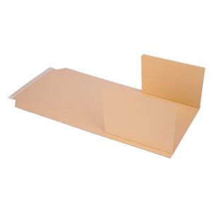 verpacking Lot de 25 emballages autocollants pour livres - 600 x 400 x 10-85 mm - Format A2 - Dimensions ext&eacute;rieures 700 x 410 x 10-85 mm - Emballage d'emballage universel (verpacking, neuf)