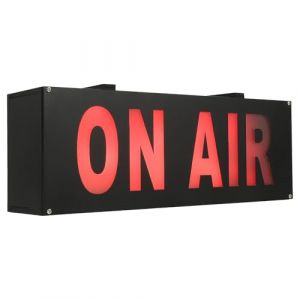 HOMSFOU On Air LED Studio Mural, LED On the Air, Panneau Lumineux On Air, Panneau On Air, Luminaire En Ondes, Panneau Porte Lumineux Recording, On Air Panneau, Enseigne Lumineuse Sur Pile (Xieheng, neuf)