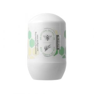 Biobaza Bees & Oats D&eacute;odorant roll-on 50 ml &ndash; D&eacute;odorant doux au miel et &agrave; l'avoine pour peaux sensibles (die Idee2.0, neuf)