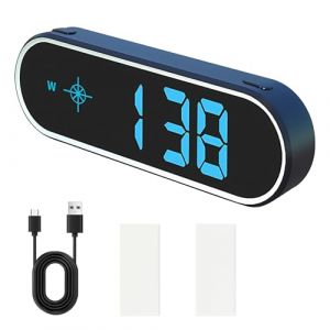 KM/H MPH GPS Compteur De Vitesse Num&eacute;rique: Compteur De Vitesse Num&eacute;rique Pour Voiture, Compteur De Vitesses Gps, Compteur De Vitesses Num&eacute;rique Universel Pour V&eacute;lo Moto Camion Voiture Scooter (ALFAXCELE, neuf)