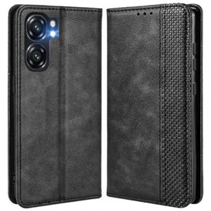 MOJIA Coque pour Oukitel C58 Pro/Oukitel C58, &Eacute;tui en Cuir, PU Housse Pochette Antichoc et Anti-Rayures Fonction Stand Rabat de Portefeuille Etui Coque. Noir (Shangnai, neuf)