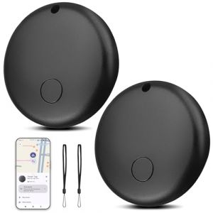 Smart Tag Android, Key Finder Compatible avec l'application Google &laquo; Find My Device &raquo; (Android Uniquement), Traceur Bluetooth pour valises, Sacs &agrave; Dos, Portefeuilles et Sacs, 2 pi&egrave;ces (YANGKANGB, neuf)