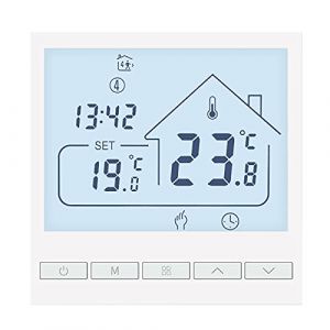 Beok Thermostat Programmable 3A pour Le Chauffage de l'eau LCD écran d'affichage Nonwifi, TOL47WP (Beok, neuf)
