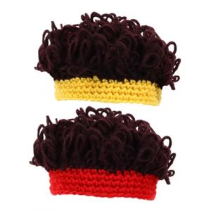 SAFIGLE Perruque De Costume Pour Garçon Fille Chapeau De Photo Pour Garçon Fille Accessoire De Photographie De Cosplay (Grand Di, neuf)