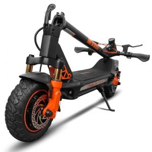 Trottinette Electrique Adulte RZ1000, 2 * 1200W, Autonomie 35km-70km,48V 24Ah Batterie,Trotinette Electrique Pliable avec 10.5" Pneu Tout-Terrain,190kg Load,Fingerprint Unlock,Double Amortisseur, App (Cunfon Official store, neuf)