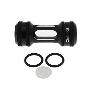 XSPC Compatible Inline Filter G1/4 Zoll - Matt Schwarz (Doc Micro, neuf)