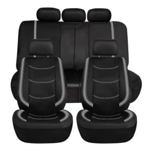 YIBAJIO Ensemble De Housses Si&egrave;ge Auto,pour Peugeot 208 e208 GT GT Line 2020-2023 2024 2025 Confortable Antid&eacute;rapants Et Respirant Quatre Saisons Protection Couvre,A (YNAYG store, neuf)