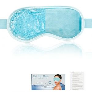 Zequech Pack pour Les Yeux en Gel Réutilisable, Masque Yeux Gel Froid Chaud par Compresse Chaude et Froide, Relaxation et Soulagement des Tensions, Réduire les Yeux Secs et Gonflés (Sokpo, neuf)