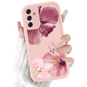 Kivlclri Coque pour Samsung Galaxy S25 5G 6,8", Aesthetic Fleur Rose Motif Dessin &Eacute;tui Rose Silicone Ultra Fine TPU pour Femmes Filles Antichoc Housse Cam&eacute;ra de Protection Cover, Anti-Rayures Case (Ulbrich Suzana, neuf)