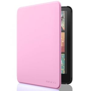 MoKo Étui Compatible avec 7" Kindle Paperwhite (12th Generation-2024) and Kindle Colorsoft Signature Edition 2024, Etui léger avec Auto Wake/Sleep pour Kindle Paperwhite 2024, Bouquet Rose (Amoi Channel, neuf)