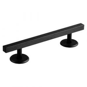 TISHITA Fingerboards Rail Rampe Accessoire D'Entraînement Doigts Planche Skate Miniature Construction Métal Aluminium Adapté pour Initiation Concours Collecti, Carré Noir (TISHITA-EU, neuf)