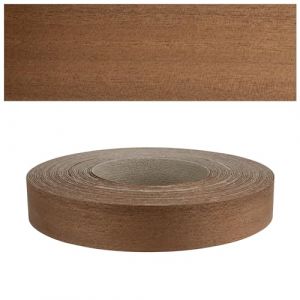 Mprofi MT&reg; - Chant en Bois | 22mm X 5m | Bande de Chant Acajou | Epaisseur 0,50mm | Facile &agrave; Appliquer | Pour &Eacute;tag&egrave;res, Meubles & Panneaux | Chant Thermocollant Durable (Mprofi MT, neuf)