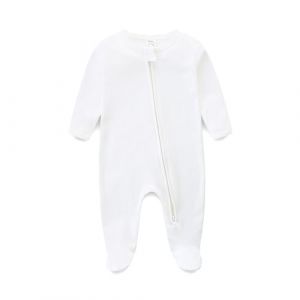 KIDDLETOWN combinaison bebe garcon fille, b&eacute;b&eacute; barboteuses, b&eacute;b&eacute; pyjama sac de couchage en coton avec double zip, combinaison bebe fille, Coton Manches Longues Body avec pieds pyjama bebe fille (KIDDLETOWN, neuf)