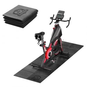 HAPBEAR Tapis de Fitness Pliable - 173x61x0,5cm, Sport Antid&eacute;rapant, Protection pour V&eacute;lo Elliptique et Appareils de Fitness, PVC Haute Densit&eacute;, Tapis de Sol Sport (HAPBEAR EU Chain Store, neuf)