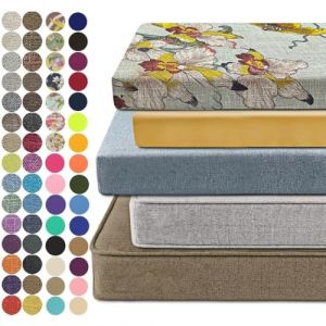 Homesally Coussin de Banc sur Mesure, Coussin de Si&egrave;ge Banc Imperm&eacute;able Antid&eacute;rapant, pour Int&eacute;rieur, Ext&eacute;rieur, Balancelle et Terrasse,Dicke 3CM (TaiYuanYiHeMaoYiYouXianGongSi, neuf)