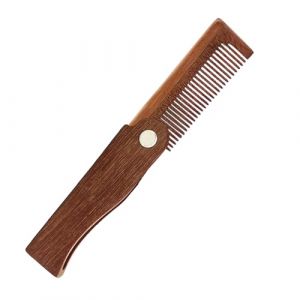 Peigne &agrave; barbe en bois pour homme Peigne &agrave; barbe Peigne &agrave; barbe pour homme Peigne &agrave; barbe pour hommes Peigne &agrave; barbe pour ordinateur portable Peigne &agrave; barbe Peigne &agrave; barbe pliable Peigne de poche (hejinshiyuanhongjiebaihuochaoshi, neuf)