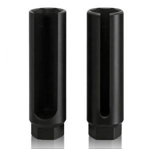 Wxeadu Douille pour Capteur D'oxyg&egrave;n, Douille de Capteur D'oxyg&egrave;ne 22mm, Douille pour Sonde Lambda avec Large D&eacute;coupe Lat&eacute;rale, Douille Sonde Lambda, Cl&eacute; &agrave; Molette pour R&eacute;paration Automobile (HanChengEnuk, neuf)