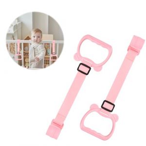 2 PCS Anneaux de Lit Bébé Réglables, Anneaux de Traction pour Parc Bebe, Anneaux de Berceau, anneaux de Main de Lit Bébé, Anneaux de Suspension Bebe, Idéaux pour Aider Le Bebe à Se Lever du Berceau (VALENTIN COMPRA, SOCIEDAD., neuf)