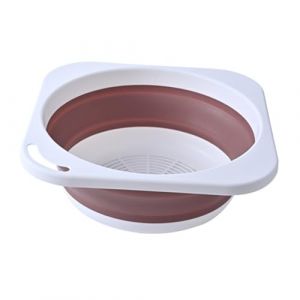 EXQUIMEUBLE Lavabo Pour Bassin Pliable Multi-usages Lavabo De Cuisine Bac De Rangement Pour V&ecirc;tements Portable (MLOOZK, neuf)