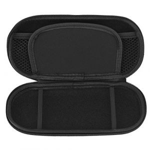 Hoesje PS Vita, PS Vita Slim Case, Case for PSP 3000, PSP Case, PS Vita Double Compartiment Carrying Case Black Protective Hard Case Cover Carry Pouch Travel Bag for Sony (Rouge) (efancya, neuf)