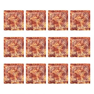 SLXLYH Bandana à motif floral pour femme et homme - 68,6 cm - Turban carré coloré (orange 1) (anbeidianzi, neuf)