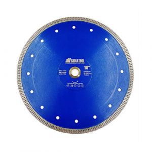 SHDIATOOL Disque Diamant 250mm avec X Maille Turbo Lame pour Tuile Marbre Granit Céramique (10 Pouces) (SHDIATOOL, neuf)
