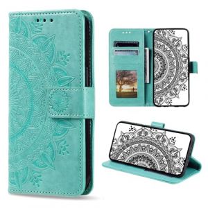 CASEONJAN Coque pour Huawei Mate 10 Pro, Etui Protection Housse en Cuir PU Portefeuille [Porte Cartes], Flip Case Magn&eacute;tique Antichoc Etui &agrave; Rabat pour Huawei Mate 10 Pro (Vert) (CASEONJAN, neuf)