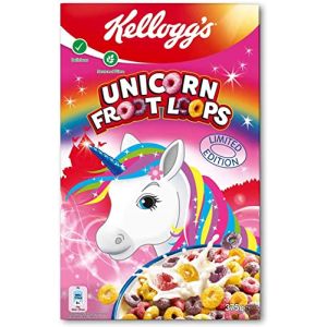 Kellogg's Unicorn Froot Loops Limited Edition Cereal 375g (Gourmedi, neuf)