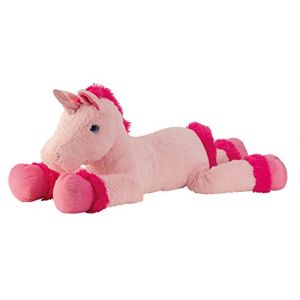 Lifestyle & More Peluche géante Licorne Doudou Peluche XXL 110 cm de Long en Rose/Rose à Aimer (Lifestyle & More, neuf)