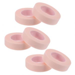 FRCOLOR 1 Jeu Ruban Rose Cils Roller Rouleuse Non-tissé Rouleaux Ruban À Cils En Tissu Non Tissé Ruban Cils De Bande Ruban De Tissu Pour Les Cils Ligne De Bande De Cils 6 Rouleaux (Laners, neuf)
