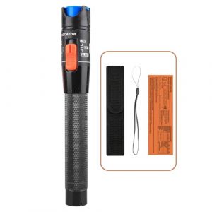 Localisateur Visuel de Défauts 15mW, Testeur de Câble Fibre Optique FTTH 15KM, Stylo de Fibre Optique avec L'Interface standard de 2,5 mm pour L'Ingénierie fibre optique (LIAYTRSS, neuf)